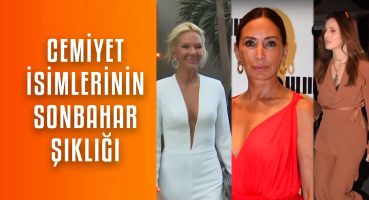 Cemiyet dünyasının sonbahar modası tercihleri neler? Magazin Haberi