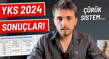 YKS 2024 SONUÇLARI… | SİSTEM ARTIK ÇÜRÜDÜ | #yks #yks2024