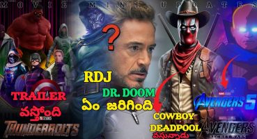 RDJ As Dr, DOOM :Watcher in Avengers 5&6 : Thunderbolts Trailer: Deadpool and wolverine:Kanguva song Fragman izle