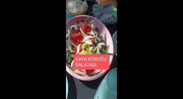 Kaya Koruğu salatası nasıl yapılır #bigali #nature #natural