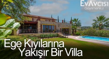 İzmir Özdere’de Deniz Manzaralı ve Geniş Bahçeli Satılık Villa Satılık Arsa