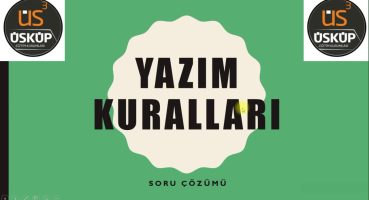8. Sınıf Türkçe – Yazım Kuralları Soru Çözümü