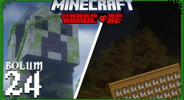 CREEPER FARMI!!!│ Minecraft Hardcore Bölüm 24 (Creeper farmı nasıl yapılır?)