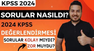 Kpss 2024 Coğrafya /Tarih Değerlendirmesi