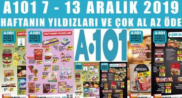 A101 7 – 13 ARALIK 2019 I A101 HAFTANIN YILDIZLARI I A101 ÇOK AL AZ ÖDE ( a101 kampanya)