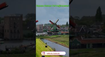 Zaanse Schans Yel Değirmenleri – Hollanda