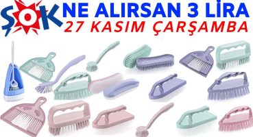 ŞOK MARKET NE ALIRSAN 3 TL| ŞOK AKTÜEL | ŞOKTA BU HAFTA (Şok Aktüel Kataloğu) 27 Kasım 2019