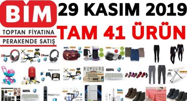 BİM ÜRÜNLERİ || BİM 29 KASIM 2019 CUMA || BİM AKTÜEL || BİM İNDİRİMLERİ