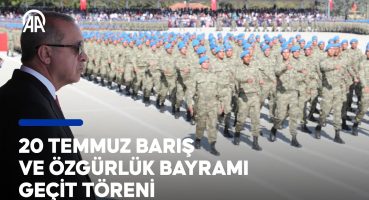 Cumhurbaşkanı Erdoğan, 20 Temmuz Barış ve Özgürlük Bayramı Geçit Töreni’ne katılıyor