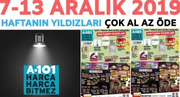 A101 HAFTA SONU | 7-13 ARALIK İNDİRİMLERİ | A101 AKTUEL 2019 (A101 Aktüel)