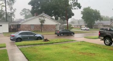 Amerika Texas da mahalle de  yağmurlu günler | Meslekler hakkında  yeni video bilgilendirmesi