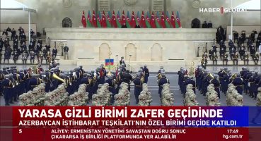 Hep Gizli Kaldılar. İlk Kez Zafer Geçidinde Halk Karşısına Çıktılar. İşte Azerbaycan’ın Özel Birimi.