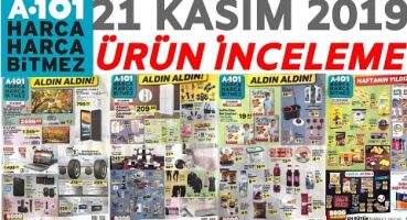 ÜRÜN İNCELEME || A101 21 KASIM 2019 KATALOĞU || A101 AKTÜEL