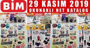 OKUNAKLI I BİM 29 KASIM 2019 CUMA KATALOĞU I BİM AKTÜEL I BİM İNDİRİMLERİ I BİM NET KATALOG