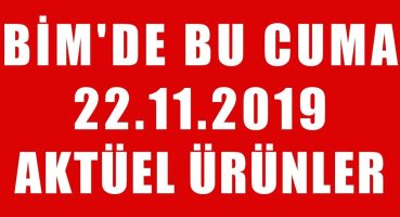 BİM’E CUMA GÜNÜ NELER GELİYOR I BİM 22 KASIM 2019 CUMA MUTFAK VE TEKSTİL ÜRÜNLERİ I BİM AKTÜEL