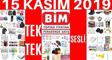 BİM 15 KASIM 2019 AKTÜEL ÜRÜNLER I OKUNAKLI ITEK TEK IBİM AKTÜEL IBİM İNDİRİMLERİ I BİM KAMPANYALARI