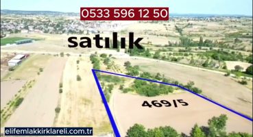 #Kırklareli Merkez Üsküp Cevatpaşa’da 7.069 m2 şahane tarla #kirklareli #satılık Satılık Arsa