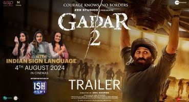 #Gadar2 Official Trailer | Indian Sign Language | 4th August | Sunny Deol | Zee Studios | ISH News Fragman izle