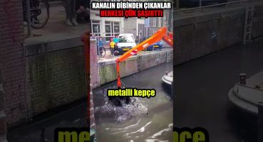 Kanalın Dibinden Öyle Şeyler Çıktı ki… 😮