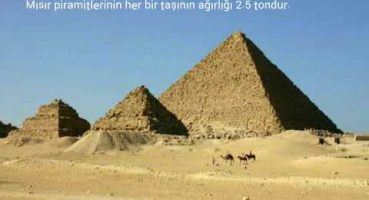 Mısır Piramitleri Hakkında 5 Bilgi