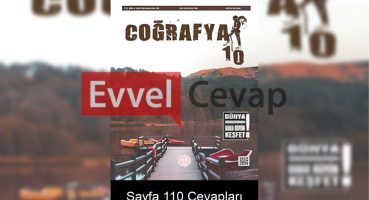 10. Sınıf Coğrafya Ders Kitabı Cevapları Meb Yayınları Sayfa 110 Bakım