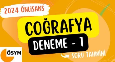 2024 ÖNLİSANS COĞRAFYA DENEME -1 #kpss2024 #kpsscoğrafya #kpssdeneme #kpss #kpsssorutahmin Bakım