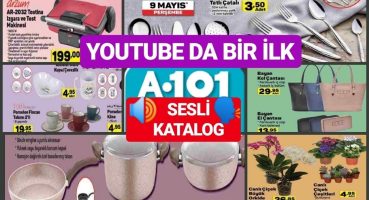 A101 9 Mayıs Aktüel Ürünler BİR İLK SESLİ KATALOG!! #aktüel #aktüelürün #çeyiz #seslikatalog