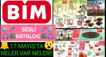 BİM SESLİ KATALOG GELECEK HAFTA AKTÜEL ÜRÜNLER I 17 MAYIS 2019 CUMA