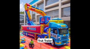 Truk Trailer Bawa Beko#shorts #viralvideos #trendingshorts #herichannel #animasimobiltruk #tronton Fragman izle