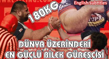 180 KG AĞIRLIĞINDA DÜNYA ÜZERİNDEKİ EN GÜÇLÜ BİLEK GÜREŞÇİSİ LEVAN SAGİNASHVİLİ | English Subtitles