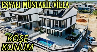 Didimde Villalar Bölgesinde Köşe Başı Eşyalı Havuzlu Müstakil Sıfır Villa / No:104 Satılık Arsa