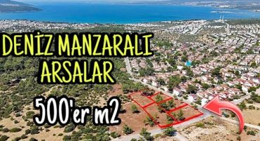 Didim Akbükte Deniz Manzaralı Villa İmarlı 500’er m2 Satılık Arsalar / No:103 Satılık Arsa