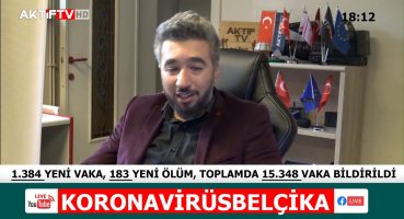 Belçika’da #Koronavirüs : 2 Nisan 2020 – Toplam vaka sayısı 15.348’e ulaştı.