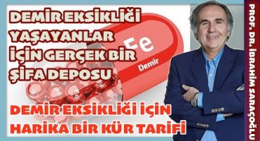 DEMİR EKSİKLİĞİNDEN KURTULACAKSINIZ.#demireksikliği #ibrahimsaraçoğlu Bakım