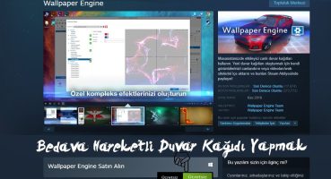 Wallpaper Engine Ücretsiz ? | Ücretsiz Hareketli Duvar Kağıdı (GÜNCEL)