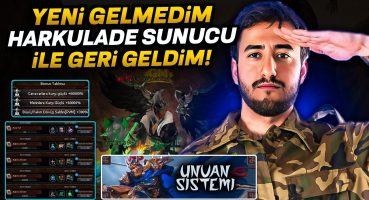 PİYASAYA YENİ GELMEDİM HARKULADE SUNUCU İLE GERİ GELDİM #metin2 #metin2pvp #ruby2 Fragman İzle