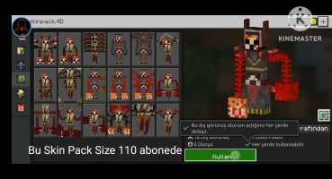 Skin pack benim değil110 abonede sizlerle @KUZEYİZM_ADAMDIR Fragman İzle