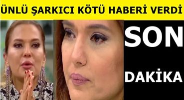 Sondakika: Ünlü şarkıcı Demet Akalın’dan üzen haber geldi! hayranları kahroldu..