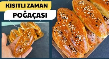 Az malzemeli poğaça nasıl yapılır? Mayasız poğaça tarifi en pratiğinden 😍