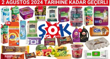 BU HAFTA ŞOKTA NELER VAR ?  TEMİZLİK GIDA İNDİRİMLERİ | 2 AĞUSTOS 2024’E KADAR | ŞOK AKTÜEL