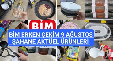 BİM ERKEN ÇEKİM | BİM 9 AĞUSTOS CUMA 2024 | BİM BU HAFTA ŞAHANE ÜRÜNLER | BİM CUMA ÇEYİZLİK Fragman İzle