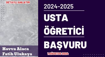 2024-2025 usta öğretici başvuru. halk eğitim başvuru