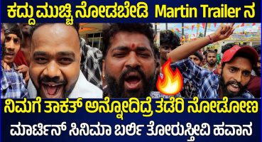 Dhruva Sarja Martin Movie Review | Dhruva Sarja Martin Trailer In Kannada | Theater Reaction By Fans Fragman izle