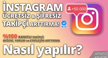 İNSTAGRAM Takipçi hilesi 2024 ÜCRETSİZ ŞİFRESİZ | 20.000+ Takipçi arttırma instagram taktiği!