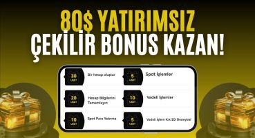 YATIRIMSIZ VE ÇEKİLEBİLİR $80 YENİ KULLANICI BONUS KAZAN! KCEX BORSA ÜCRETSİZ AİRDROP 2024