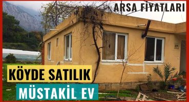 Köyde Satılık Müstakil Ev ve İmarlı Arsa Fiyatları – Kumluca, Antalya Satılık Arsa