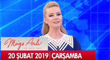 Müge Anlı ile Tatlı Sert 20 Şubat 2019 Çarşamba- Tek Parça