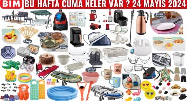 BU HAFTA CUMA NELER VAR ? | BİM 24 MAYIS 2024 | BİM İNDİRİMLERİ | BİM KAMPANYA ÜRÜNLERİ