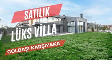 Gölbaşı Karşıyakada Satılık 5+1 Süper Lüks Villa Satılık Arsa