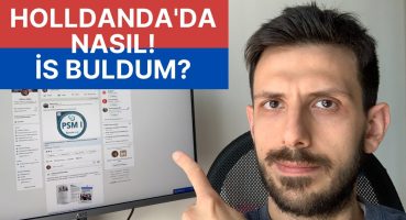 Hollanda’da Nasıl iş Buldum ? | İngilizce Yeterli Olur Mu ? | Hollanda’da Yaşamak | Hollanda Vlog